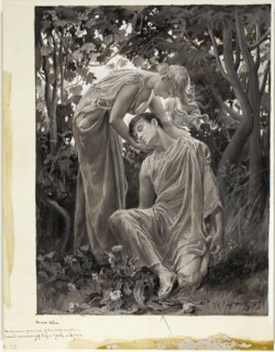 Swooned Murmuring of Love, and Pale with Pain, 1885.