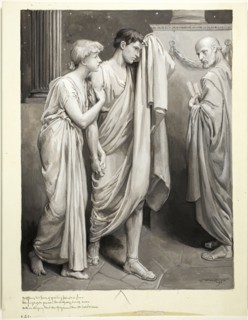 As One Came Near with Curl'd Gray Beard, Sharp Eyes, and Smooth Bald Crown, 1885.