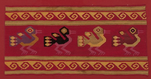 Border, Peru, A.D. 1000/1476. Detail from a larger artwork.