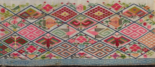 Band (from Woman's Trousers), China, 1875/1900. Detail from a larger artwork.