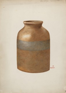 Stone Fruit Jar, 1935/1942.