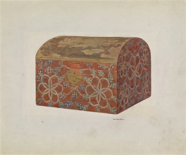 Pa. German Chest, c. 1940.