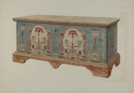 Pa. German Chest, c. 1939.