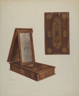 Pa. German Toilet Box, c. 1939.