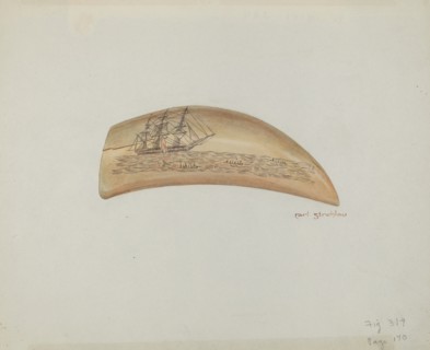 Horn, c. 1940.
