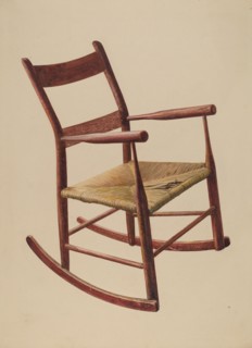 Child's Rocking Chair, c. 1942.