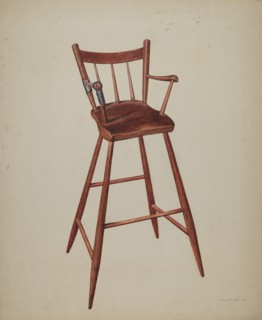 Child's High Chair, 1939.