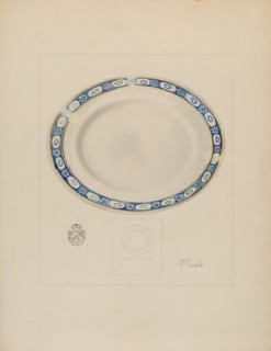 Saucer, c. 1937.
