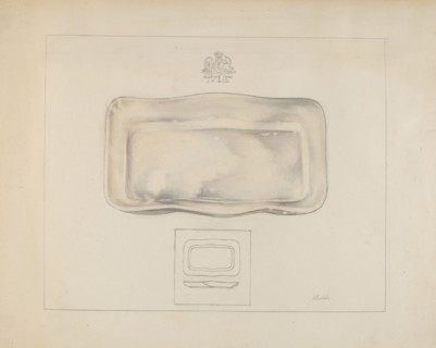 Server Dish, c. 1937.