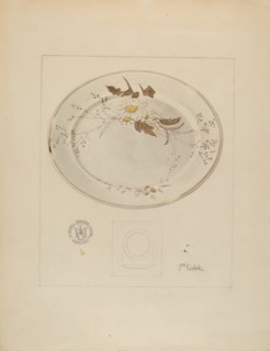 Platter, c. 1937.