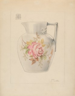 Pitcher, c. 1937.