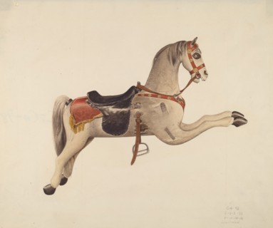 Carousel Horse, c. 1938.