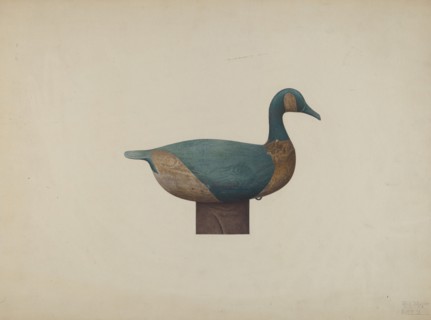 Decoy Duck, c. 1939.