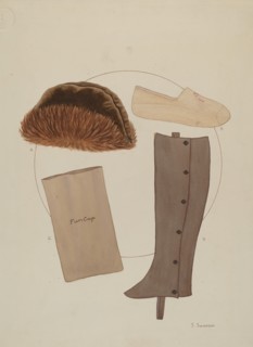 Costume Accessories: Worn by T. Jefferson, c. 1936.