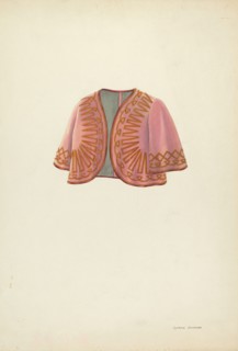 Velvet Bolero for Women, c. 1937.