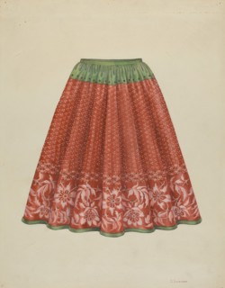 Child's Skirt, c. 1936.