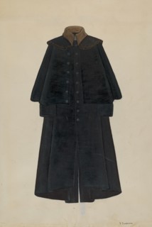 Overcoat, T. Jefferson's, c. 1936.