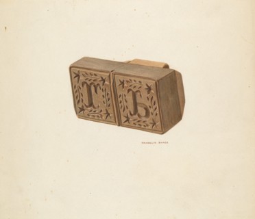 Butter Mold, c. 1940.