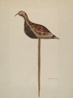 Decoy, c. 1940.