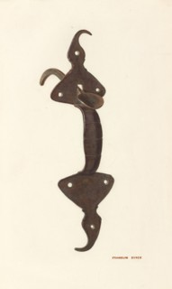 Door Latch, 1935/1942.