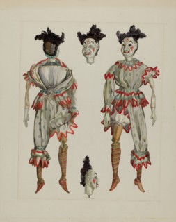 Puppet - "Clown on a Tear", c. 1937.