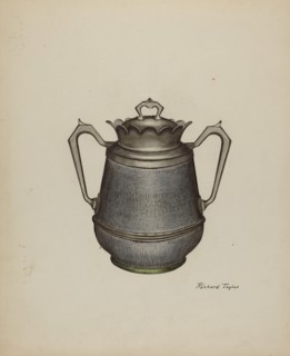 Enamel Pitcher, c. 1941.