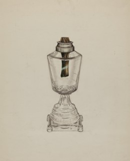 Lamp, c. 1940.