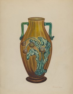 Amber Vase, c. 1937.