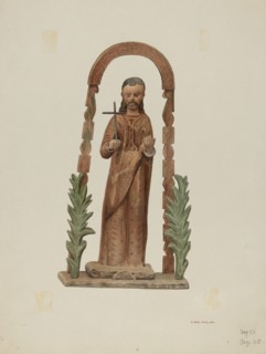 Santo (St. Francis), c. 1941.