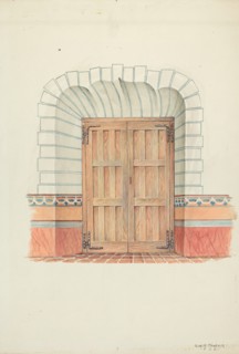 Restoration Drawing, 1936.