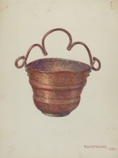 Holy Water Bucket, 1936.