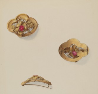 Brooch, c. 1937.