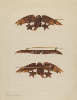 Brooch, 1935/1942.