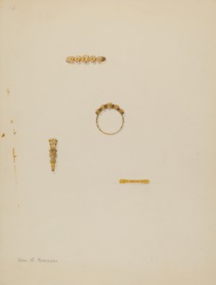 Topaz Ring, c. 1938.
