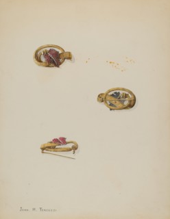 Brooch, c. 1937.