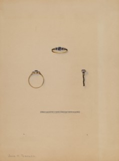 Mourning Ring, c. 1936.