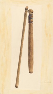 Bishop Hill: Flail, c. 1939.
