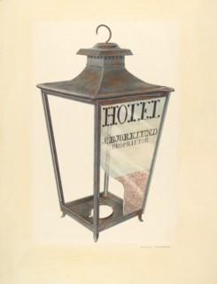 Bishop Hill: Hotel Lantern, c. 1939.