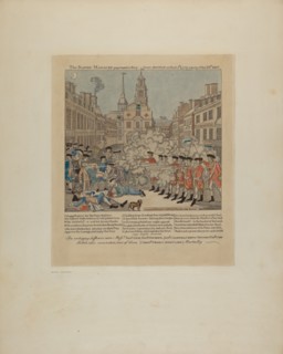Paul Revere Print, 1940.