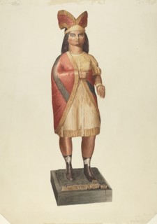 Cigar Store Indian, 1938.