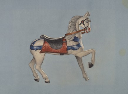 Carousel Horse, c. 1939.