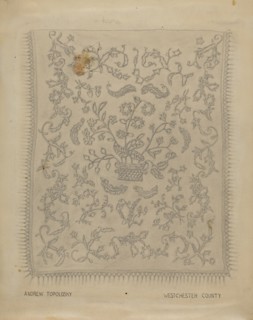 Bedspread, c. 1937.