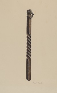 Hitching Post, c. 1936.