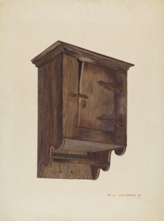 Hanging Closet, c. 1940.