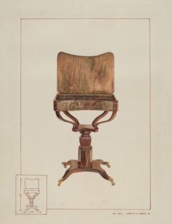 Sewing Table, c. 1938.