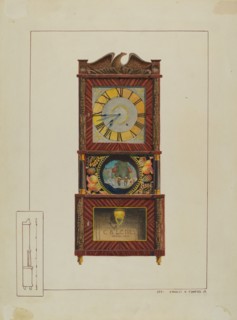 Mantle Clock, c. 1938.