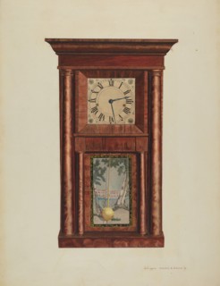 Mantel Clock, c. 1939.