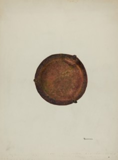 Tray, c. 1940.