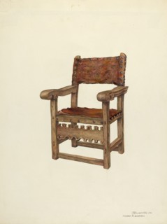 Arm Chair (Ecclesiastical), 1937/1940.