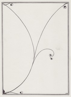 Cover Design for Dowson's Verses, 1896. Creator: Aubrey Beardsley.
